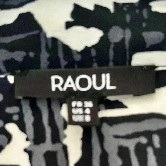 RAOUL Women's Long-Sleeved SILK Shirt SIZE US 4, UK 8 - Picture 15 of 15